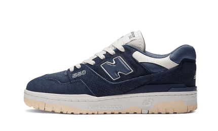 New Balance 550 Natural Indigo Suede - Exclufy