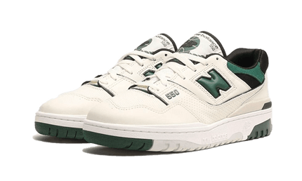 New Balance 550 Sea Salt Pine Green - Exclufy