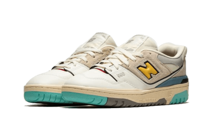 New Balance 550 Sea Salt Yellow - Exclufy