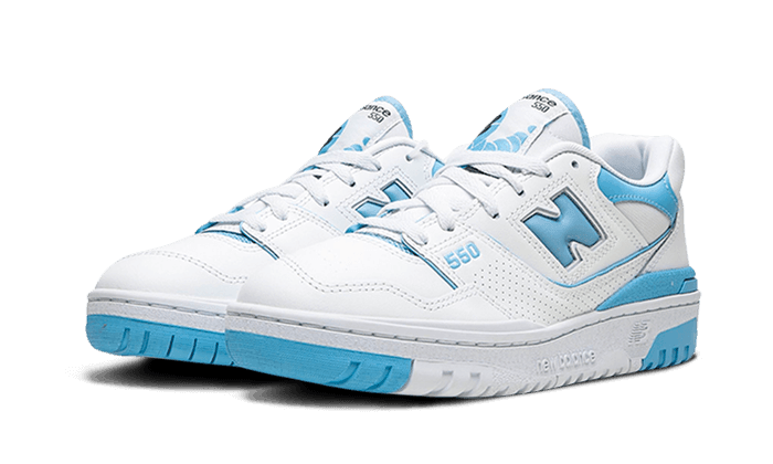 New Balance 550 UNC White Dusk Blue - Exclufy