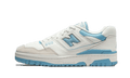 New Balance 550 White Blue Haze Rain Cloud - Exclufy