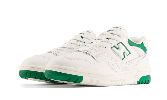 New Balance 550 White Classic Green - Exclufy