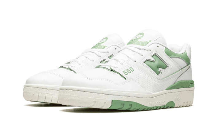 New Balance 550 White Mint Green - Exclufy