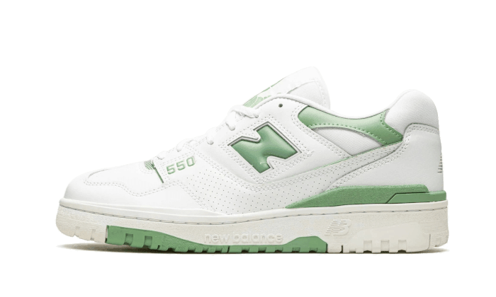 New Balance 550 White Mint Green - Exclufy