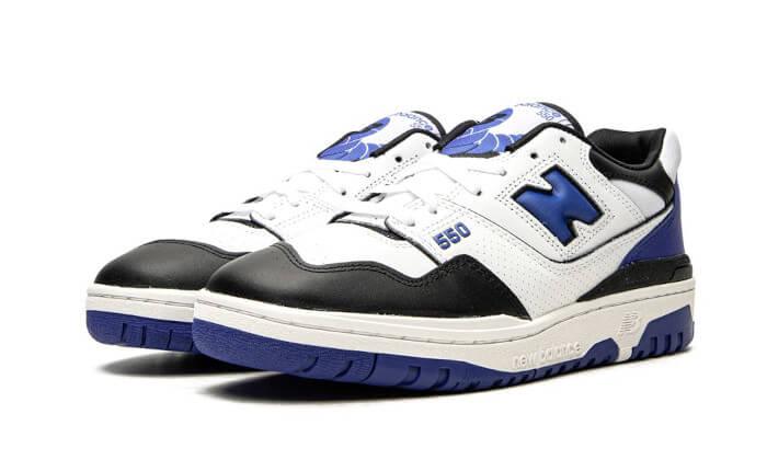 New Balance 550 White Royal Black - Exclufy