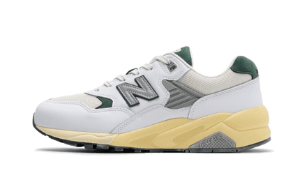 New Balance 580 White Nightwatch Green - Exclufy