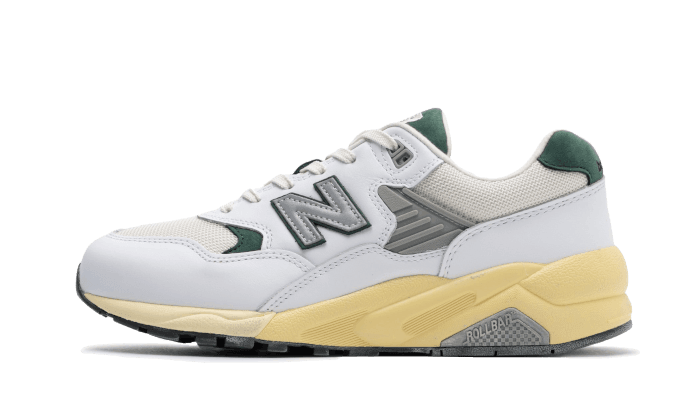 New Balance 580 White Nightwatch Green - Exclufy