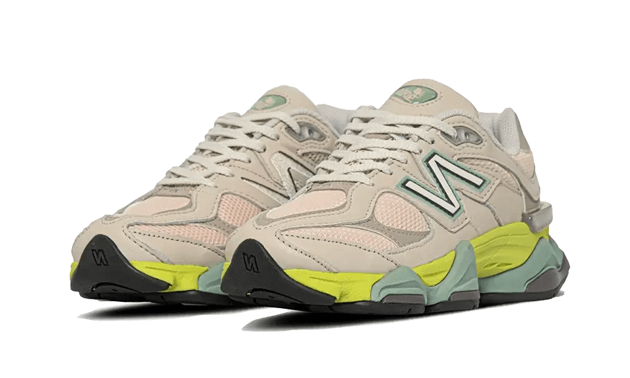 New Balance 9060 Moonbeam Vintage Rose Lime - Exclufy