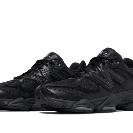 New Balance 9060 Triple Black Leather - Exclufy