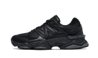 New Balance 9060 Triple Black Leather - Exclufy