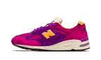 New Balance 990v2 Made In USA Teddy Santis Purple Yellow - Exclufy