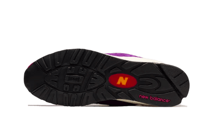 New Balance 990v2 Made In USA Teddy Santis Purple Yellow - Exclufy