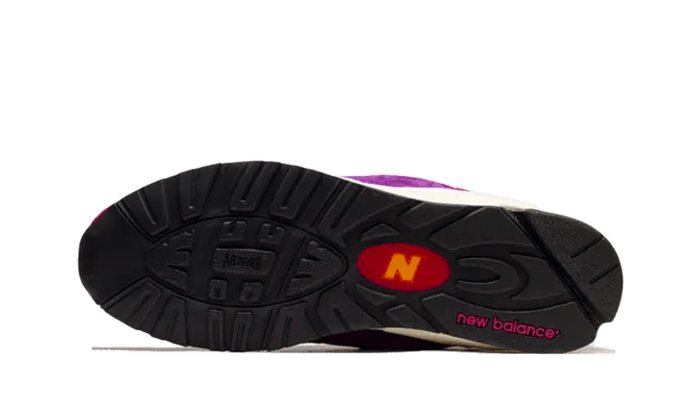 New Balance 990v2 Made In USA Teddy Santis Purple Yellow - Exclufy