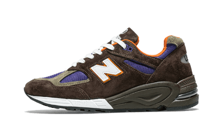 New Balance 990 V2 Made In USA Brown Purple - Exclufy