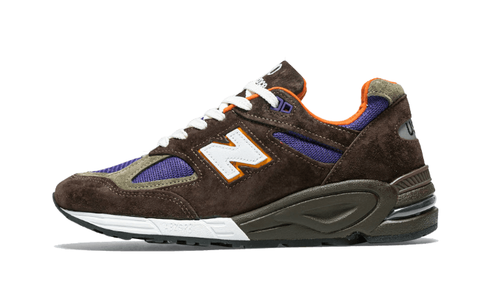 New Balance 990 V2 Made In USA Brown Purple - Exclufy