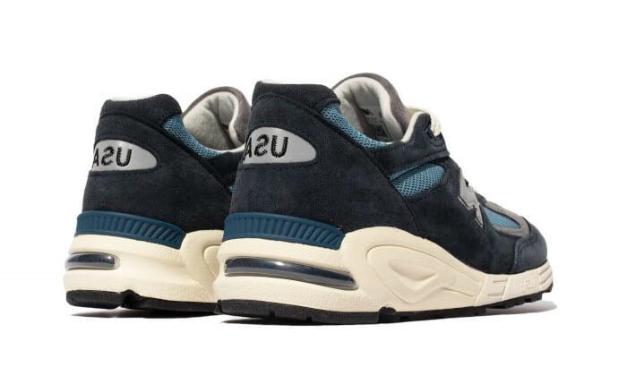 New Balance 990 V2 Miusa Teddy Santis Navy Castlerock - Exclufy