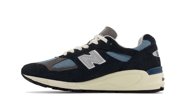 New Balance 990 V2 Miusa Teddy Santis Navy Castlerock - Exclufy