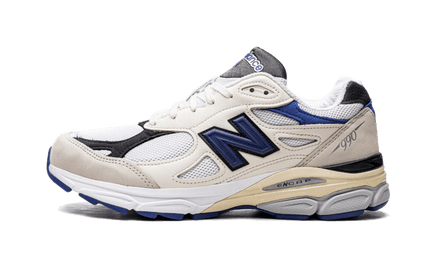 New Balance 990 V3 Made In USA Cream Blue - Exclufy