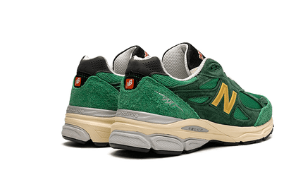 New Balance 990 V3 Made In USA Teddy Santis Green Gold - Exclufy