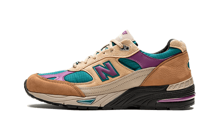 New Balance 991 Made In UK Palace Brown Teal - Exclufy