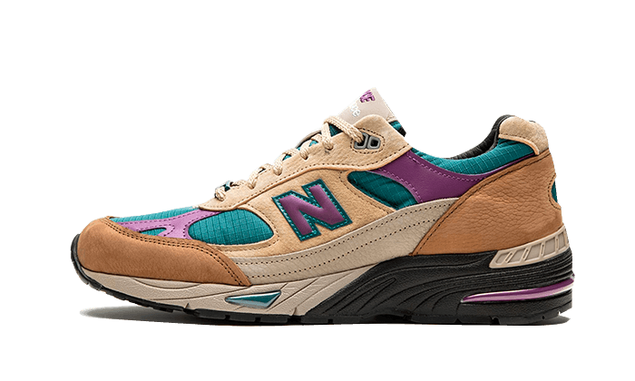 New Balance 991 Made In UK Palace Brown Teal - Exclufy