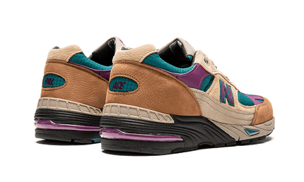 New Balance 991 Made In UK Palace Brown Teal - Exclufy