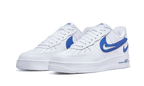 Nike Air Force 1 Low '07 FM Cut Out Swoosh White Game Royal - Exclufy