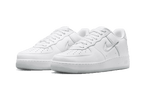 Nike Air Force 1 Low '07 Retro Color of the Month Jewel Swoosh Triple White - Exclufy
