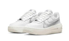 Nike Air Force 1 Low Platform Summit White Metallic Silver - Exclufy