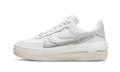 Nike Air Force 1 Low Platform Summit White Metallic Silver - Exclufy