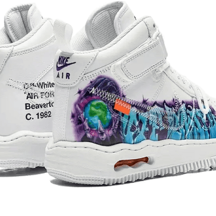 Nike Air Force 1 Mid SP Off-White Graffiti - Exclufy