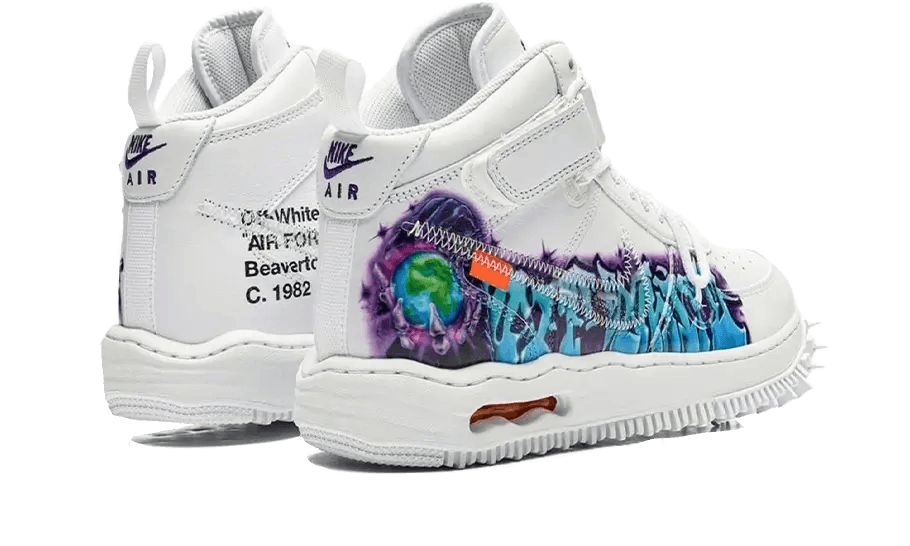 Nike Air Force 1 Mid SP Off-White Graffiti - Exclufy