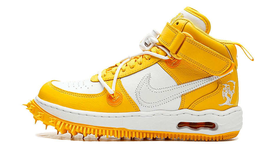 Nike Air Force 1 Mid SP Off-White Varsity Maize - Exclufy