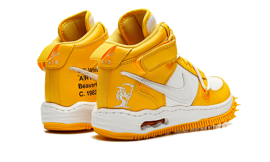 Nike Air Force 1 Mid SP Off-White Varsity Maize - Exclufy