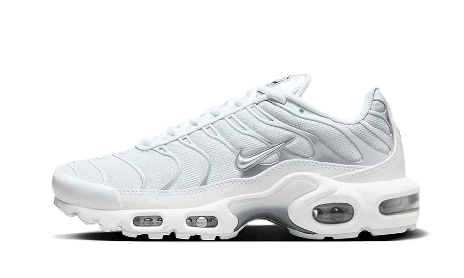 Nike Air Max Plus White Metallic Silver - Exclufy