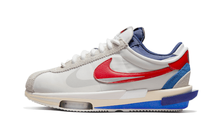 Nike Cortez 4.0 Sacai White University Red Blue - Exclufy