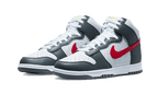Nike Dunk High Embossed Basketball Grey Red - Exclufy