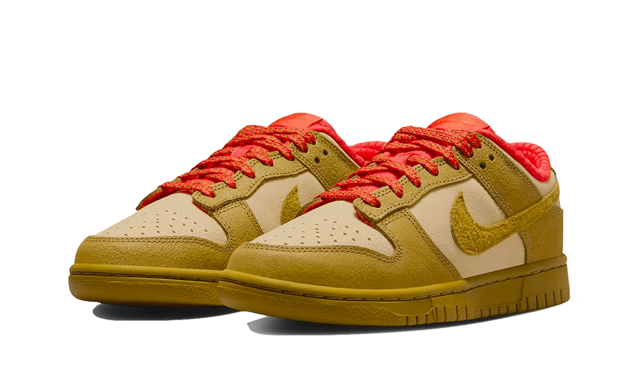 Nike Dunk Low Bronzine Sesame Picante Red - Exclufy