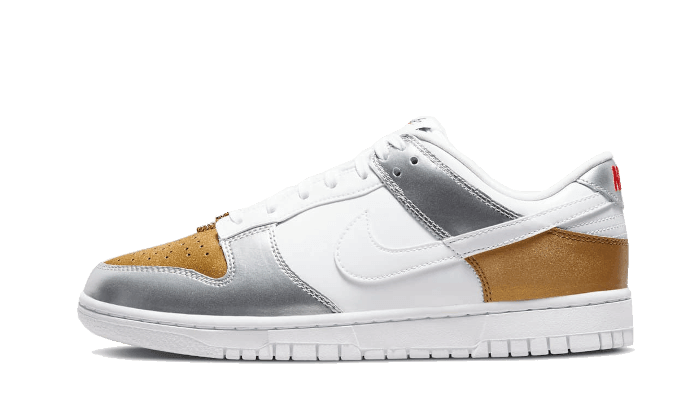 Nike Dunk Low Gold Silver - Exclufy