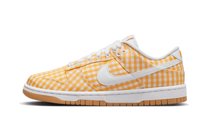 Nike Dunk Low Yellow Gingham - Exclufy