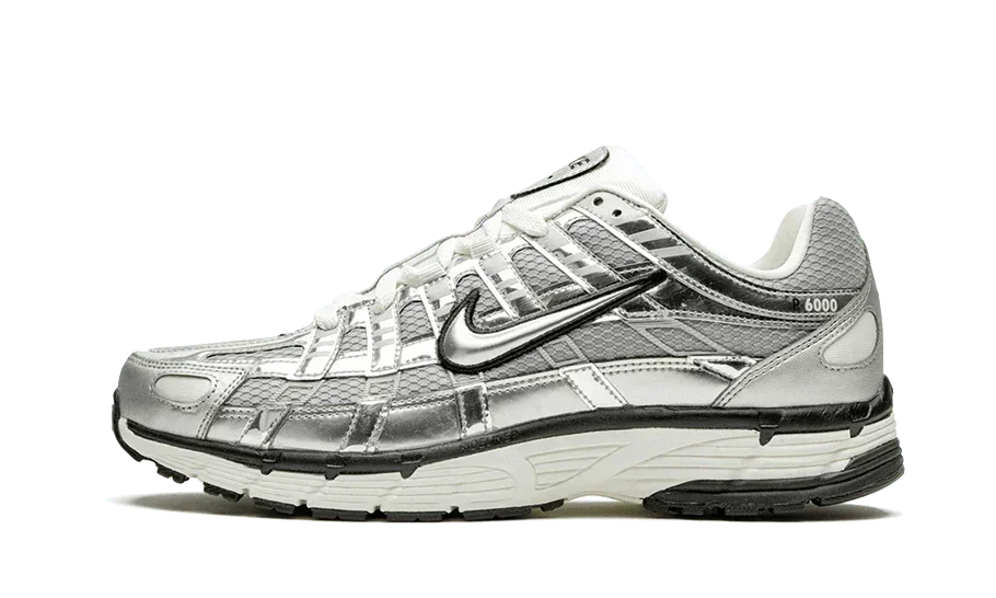 Nike P-6000 Metallic Silver - Exclufy