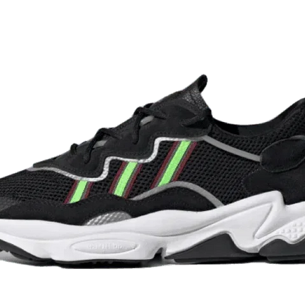 Adidas Ozweego Core Black Solar Green - Exclufy