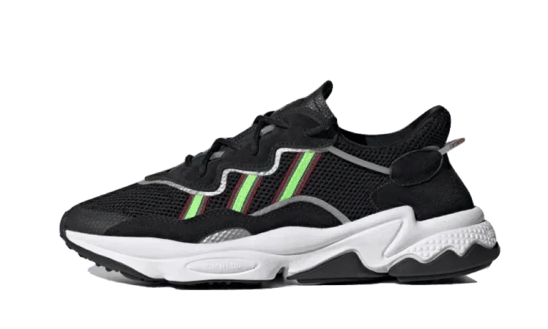 Adidas Ozweego Core Black Solar Green - Exclufy