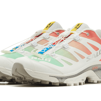 Salomon XT-4 OG White Green Ash Coral - Exclufy