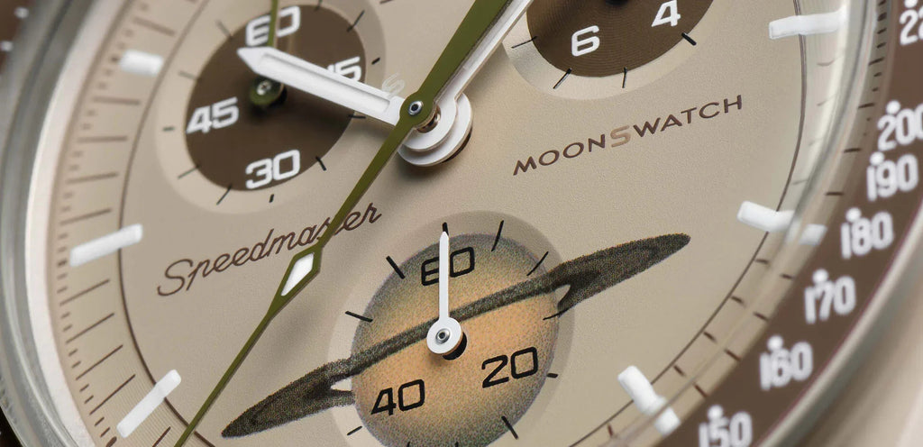 Swatch x Omega Bioceramic Moonswatch Mission to Saturn - Exclufy