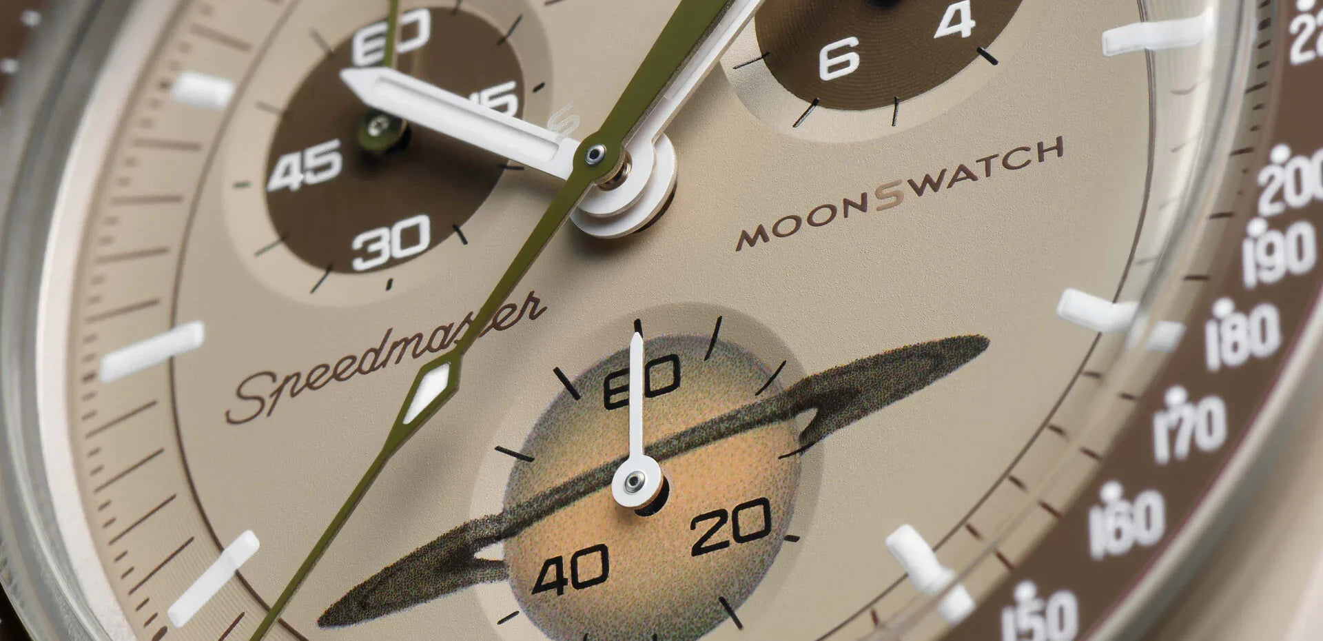 Swatch x Omega Bioceramic Moonswatch Mission to Saturn - Exclufy