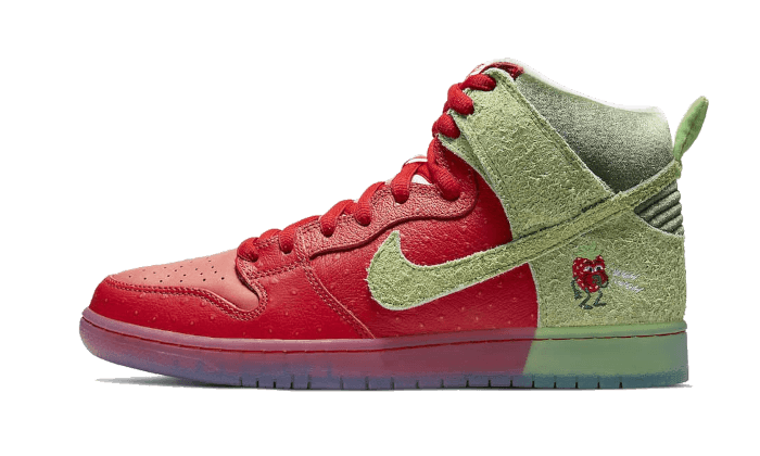 Nike SB Dunk High Pro QS Strawberry Cough - Exclufy