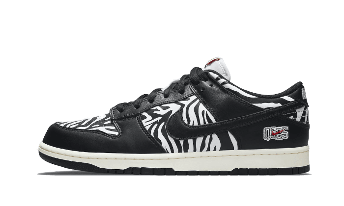 Nike SB Dunk Low Quartersnacks Zebra - Exclufy