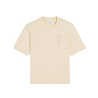 T-shirt Beige Patch Ami De Coeur En Coton - Exclufy