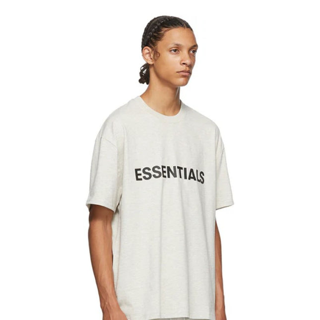 T-Shirt Fear of God Essentials 3D Silicon White - Exclufy